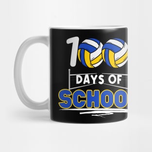 100 days of school - Volleyball Mug